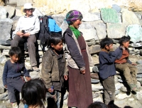 Children in Tsum Valley
