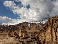 Landscape in Mustang