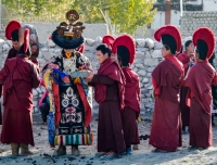 Monks in Upper Mustang