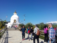 Peace Stupa in Pokhara