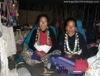 Mother and Aunt of Guide in Himalaya