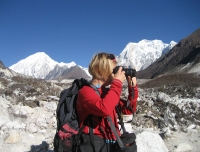 Capturing scenes in Manaslu Trek