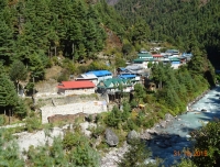 A Sherpa Town of Jorsalle Village