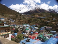 Namche Bazaar - beautiful Sherpa town