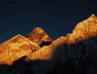 Sunset View on Mount Everest from Kala Patthar
