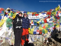 On Gokyo Peak