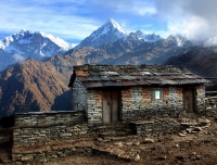 Herder’s Seasonal Hut in Khopra Area