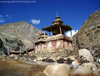 A Chorten in Nar Phu Valley