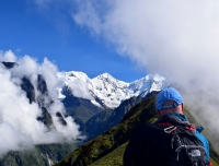 View of Gangapurna from Mardi View Point