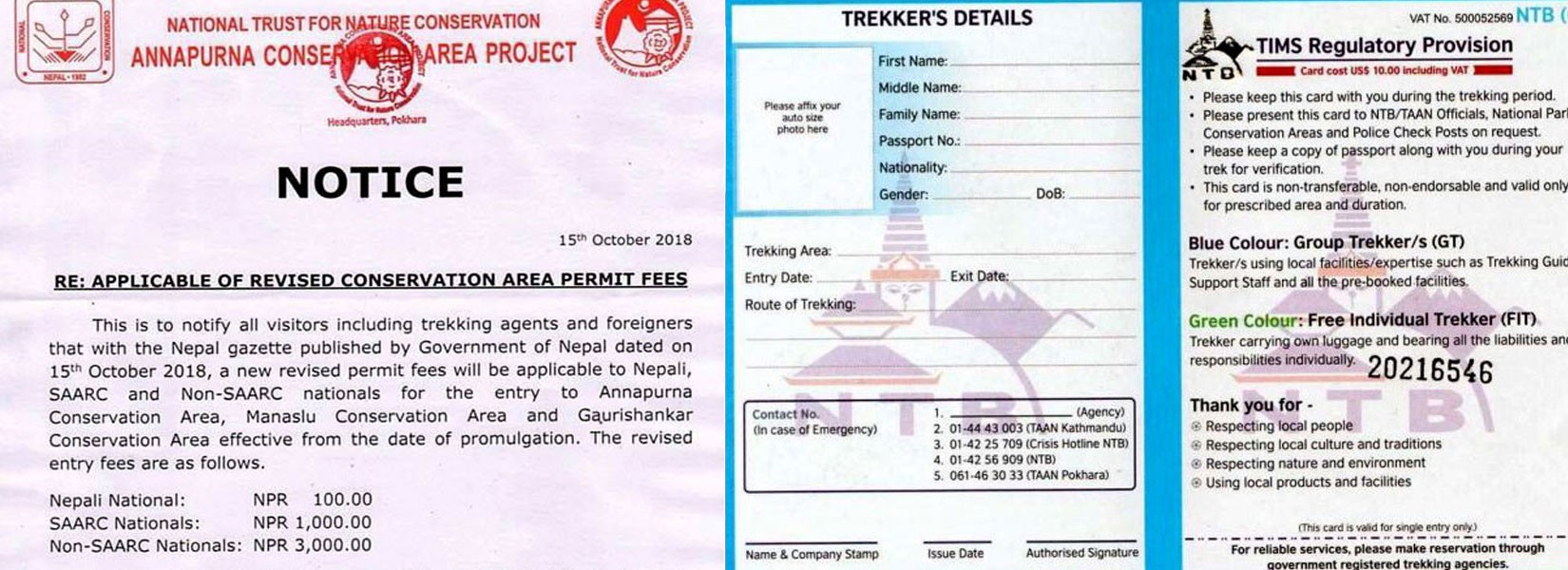 Nepal Trekking Permit