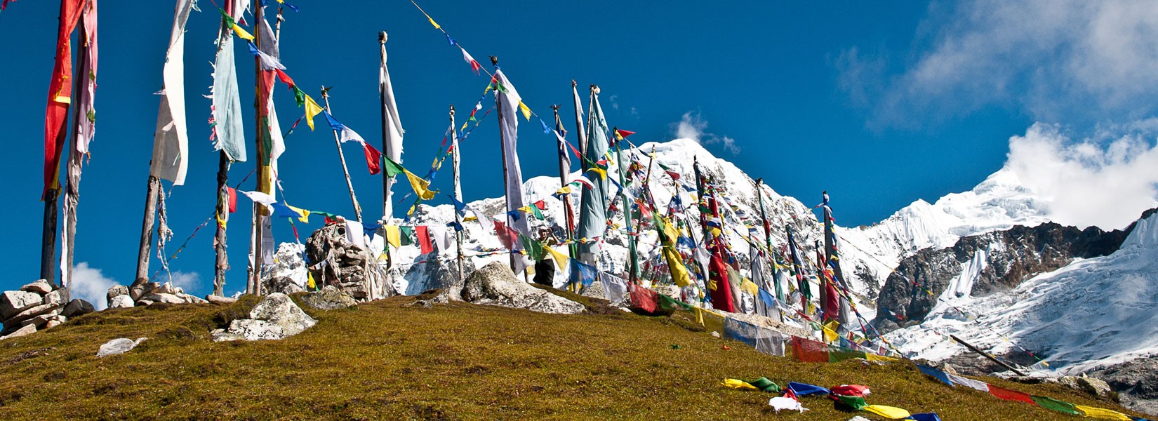 View from Tsergo Ri (4985m) in Langtang Trek